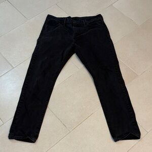 Levi's 520 Extreme Taper Men’s Jeans W33 L32 Discontinued Black Denim minimal